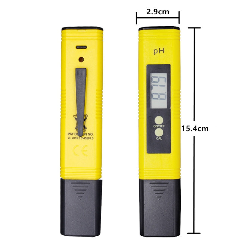 New Protable LCD Digital PH Meter Pen of Tester accuracy 0.01 Aquarium Pool Water Wine Urine  automatic calibration 22%off - ebowsos