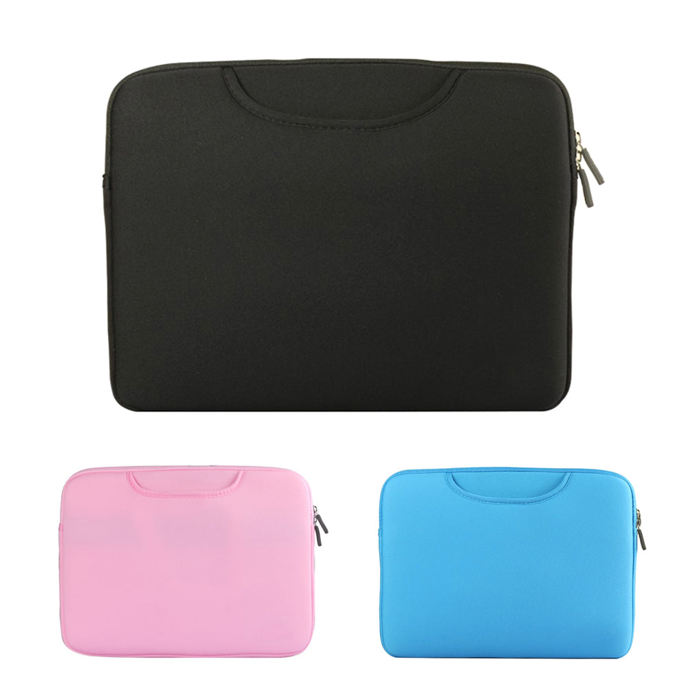 New Soft Handbag Sleeve Case For Apple Macbook Laptop Air/Pro 11"/13"/15" Notebook bag  Portable Fashion Solid Computer Bag - ebowsos