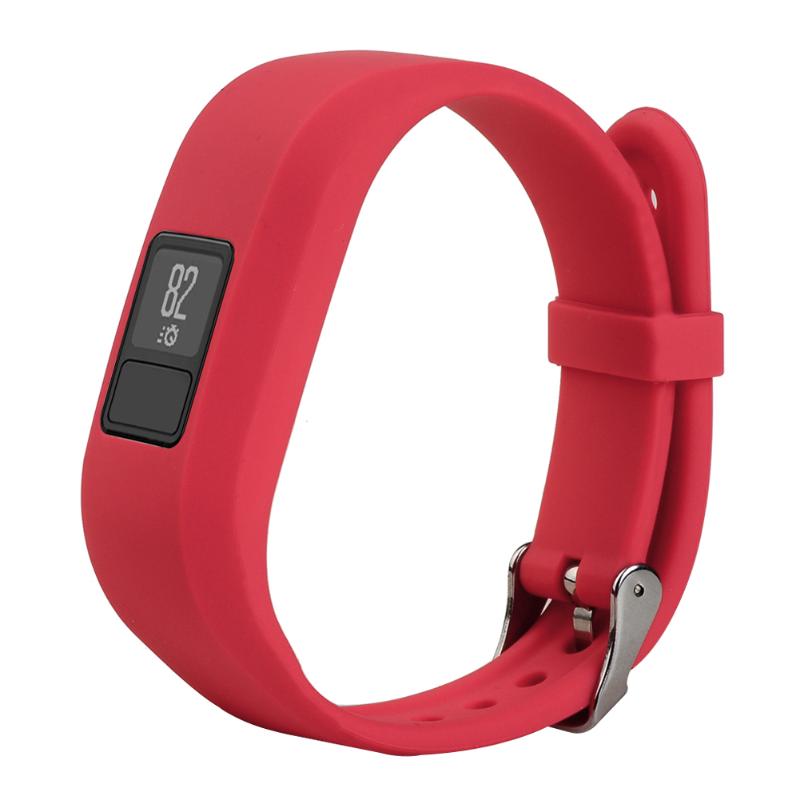 New Soft Silicone Replacement Wrist Watch Band Strap For Garmin Vivofit3 Vivofit 3 /for Garmin JR Kids Smart Watch Bands - ebowsos
