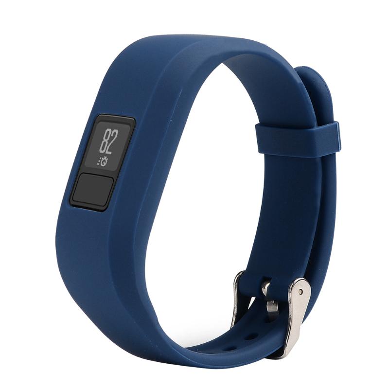 New Soft Silicone Replacement Wrist Watch Band Strap For Garmin Vivofit3 Vivofit 3 /for Garmin JR Kids Smart Watch Bands - ebowsos