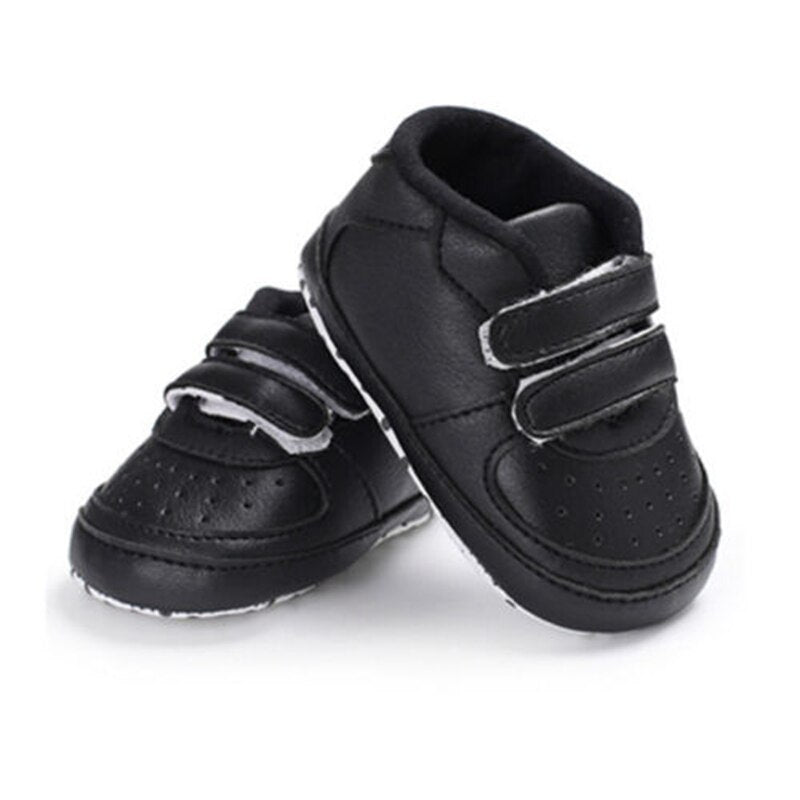 New Style Newborn Baby Shoes Girl Boy Soft Sole Crib Prewalker Toddler Children Anti-Slip Sneaker - ebowsos