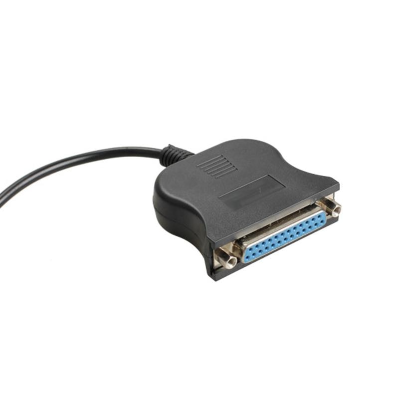 New USB 1.1 to DB25 Female Port Print Converter Cable LPT USB Adaptor LPT Cable LPT to USB Cable Black Wholesale - ebowsos