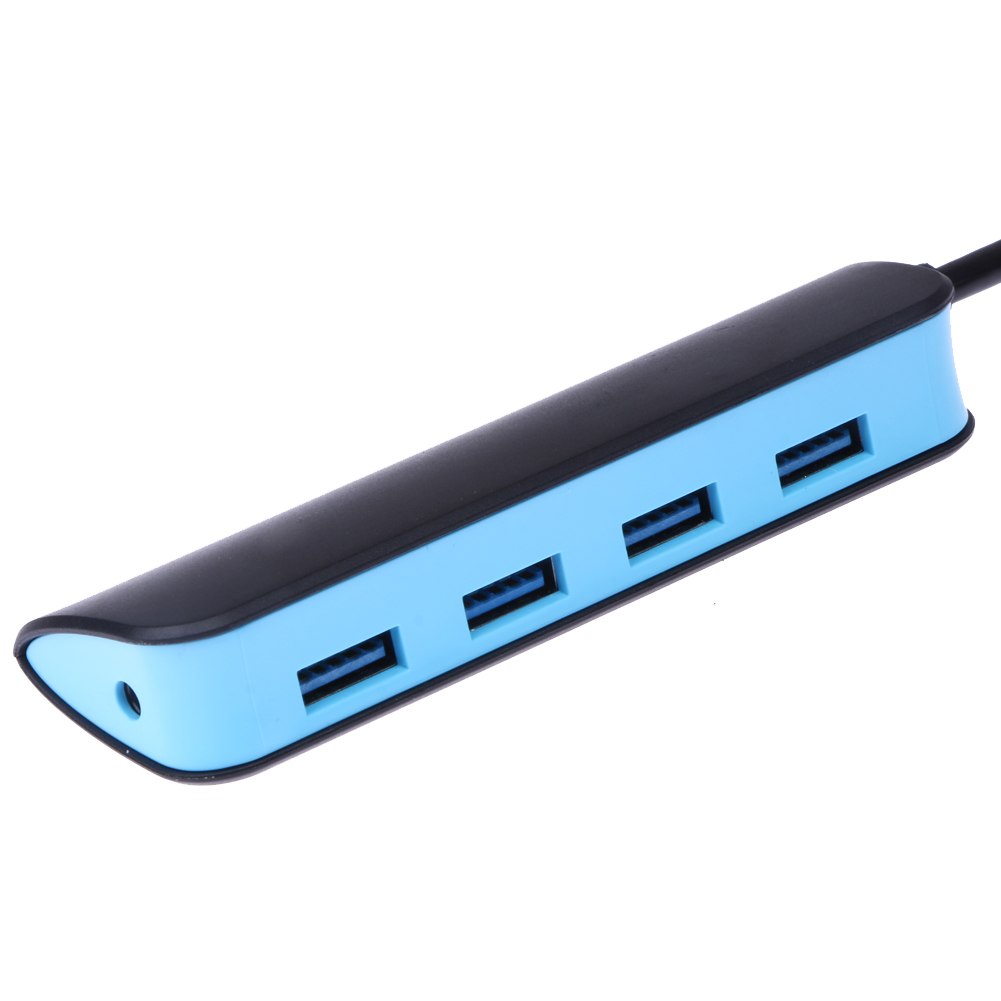 New USB Adapter High Speed 4-Port USB 3.0 Multi USB HUB Splitter Expansion Laptop PC Adapter - ebowsos