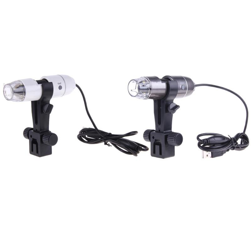 New USB Digital Microscope 1000X 8 LED USB2.0 & USB1.1 Digital Microscope Endoscope Magnifier Camera Lift Stand 2 Colors - ebowsos