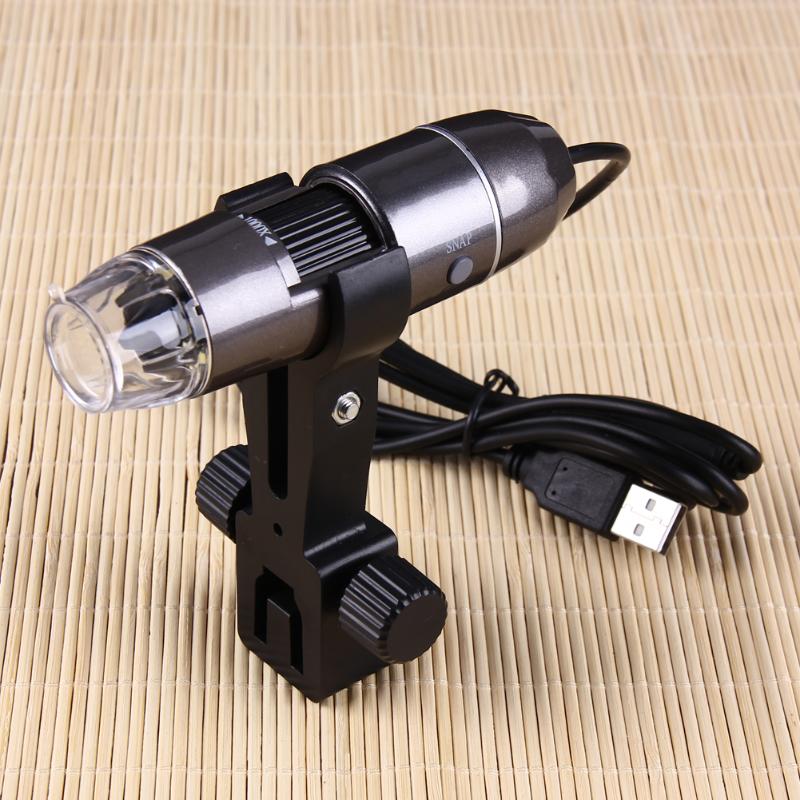 New USB Digital Microscope 1000X 8 LED USB2.0 & USB1.1 Digital Microscope Endoscope Magnifier Camera Lift Stand 2 Colors - ebowsos