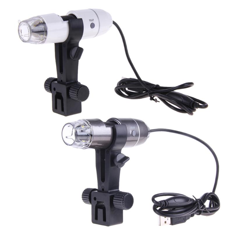 New USB Digital Microscope 1000X 8 LED USB2.0 & USB1.1 Digital Microscope Endoscope Magnifier Camera Lift Stand 2 Colors - ebowsos