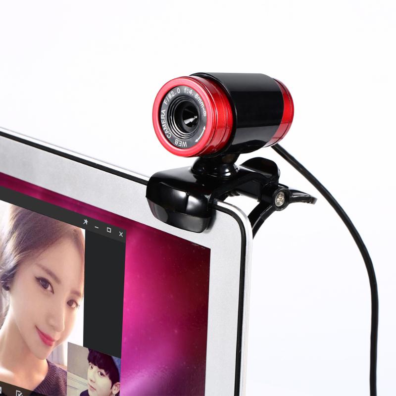 Newest Webcam USB 12 Megapixel High Definition Camera Web Cam 360 Degree MIC Clip-on For Skype Computer desktop - ebowsos