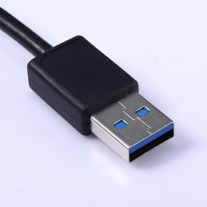 Newst 4 Port USB Hub USB3.0 HUB 5Gbps Splitter Adapter High Speed Hub for PC Mac Notebook Laptop Desktop - ebowsos