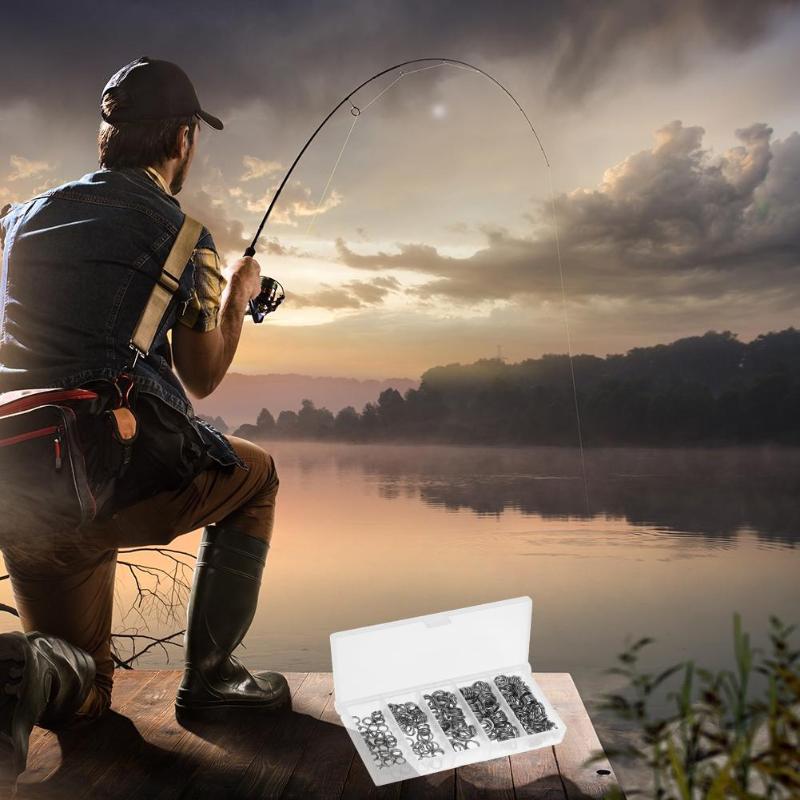 No Grid Empty Fishing Lure Hooks Bait Tackle Boxes Storage Case Organizer Container Tool Fishing Tackle Box Portable-ebowsos