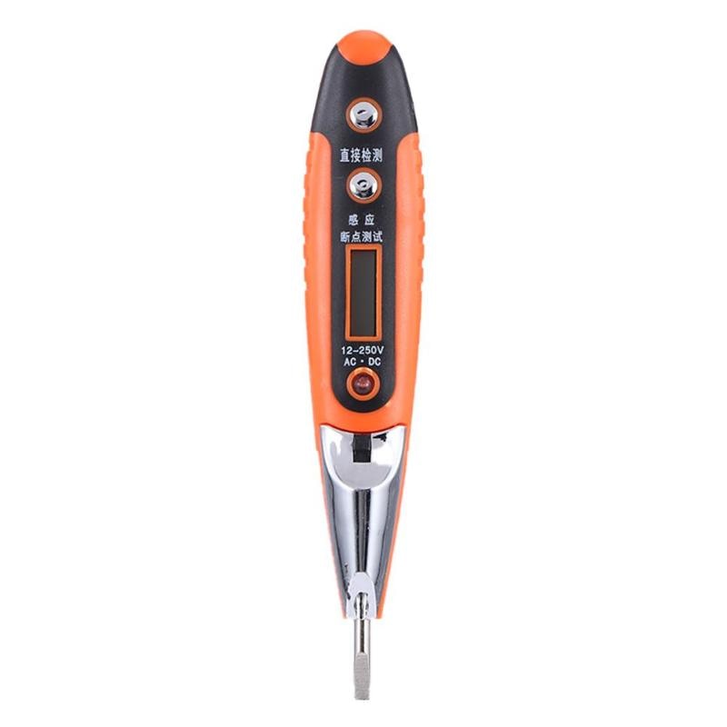 Non-contact Voltage Tester AC Detector Digital DC Measure Electric Test Pen - ebowsos