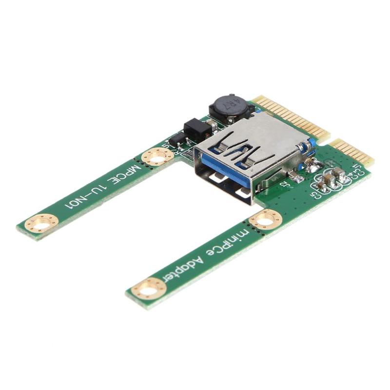 Notebook Mini PCI-E to USB2.0 PCI Express Adapter Card Mini PCI-E to USB 2.0 Expansion Card for Notebook USB Bluetooth Adapter - ebowsos