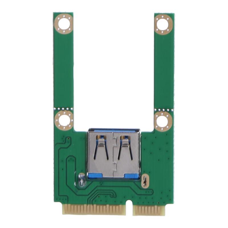 Notebook Mini PCI-E to USB2.0 PCI Express Adapter Card Mini PCI-E to USB 2.0 Expansion Card for Notebook USB Bluetooth Adapter - ebowsos