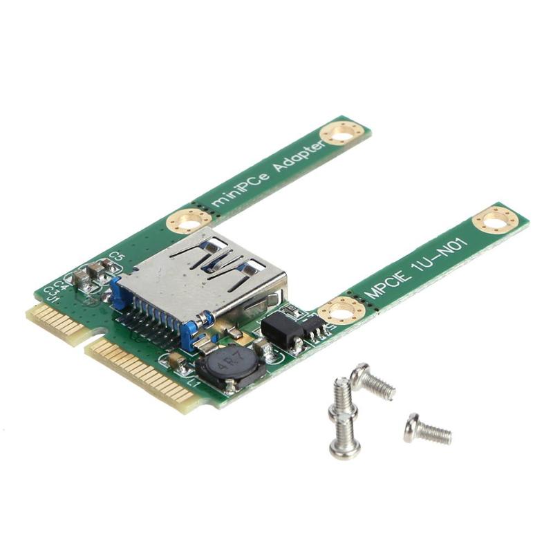 Notebook Mini PCI-E to USB2.0 PCI Express Adapter Card Mini PCI-E to USB 2.0 Expansion Card for Notebook USB Bluetooth Adapter - ebowsos