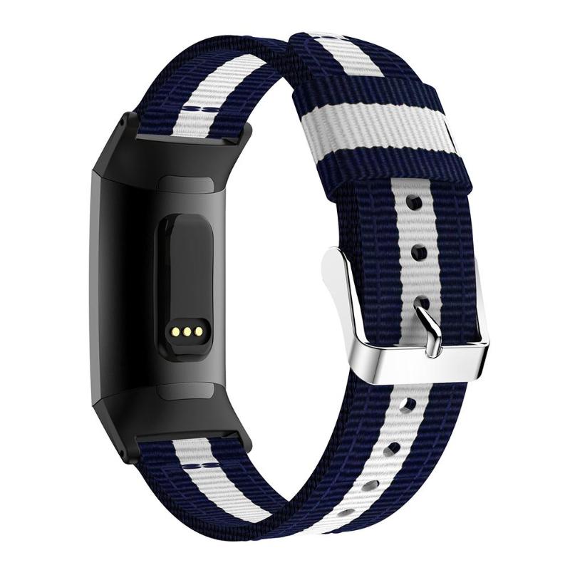 Nylon Watchband Watch Strap Replacement Bracelet for Fitbit Charge 3 Smart Accessories Colorful Watchband Strip High Quality - ebowsos