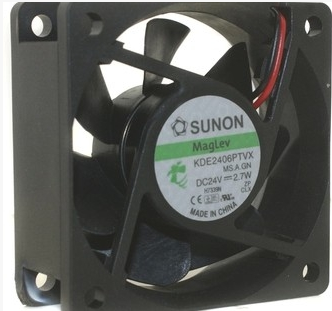 SUNON 6025 KDE2406PTVX 24V 1.9W 2Wire Inverter fan,Cooling Fan-ebowsos