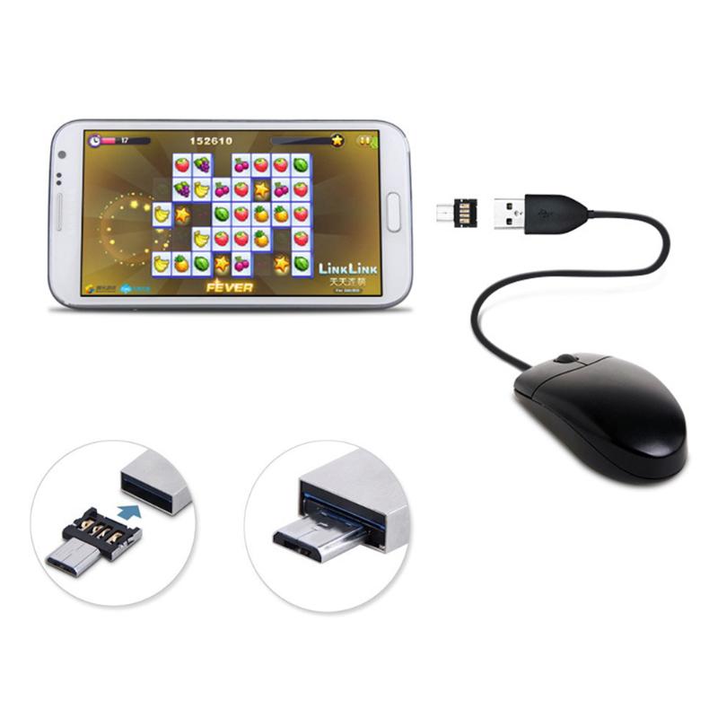 OTG Adapter USB to Micro USB Converter Flash Drive Connector for Android Smartphone Tablet PC With OTG to Flash Mouse Keyboard - ebowsos
