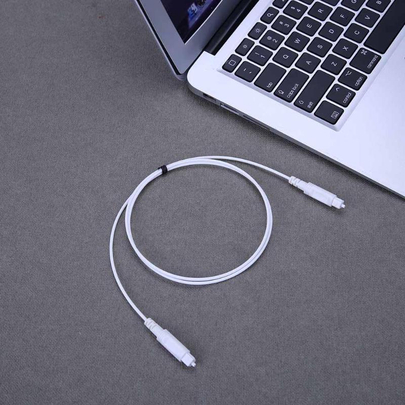 Optical Fiber Male to Male Audio Extension Cable Toslink Audio Cable Cord Wire Line for DVD/CD/PC/STB to Amplifier 1m/1.5m/2m/3m - ebowsos