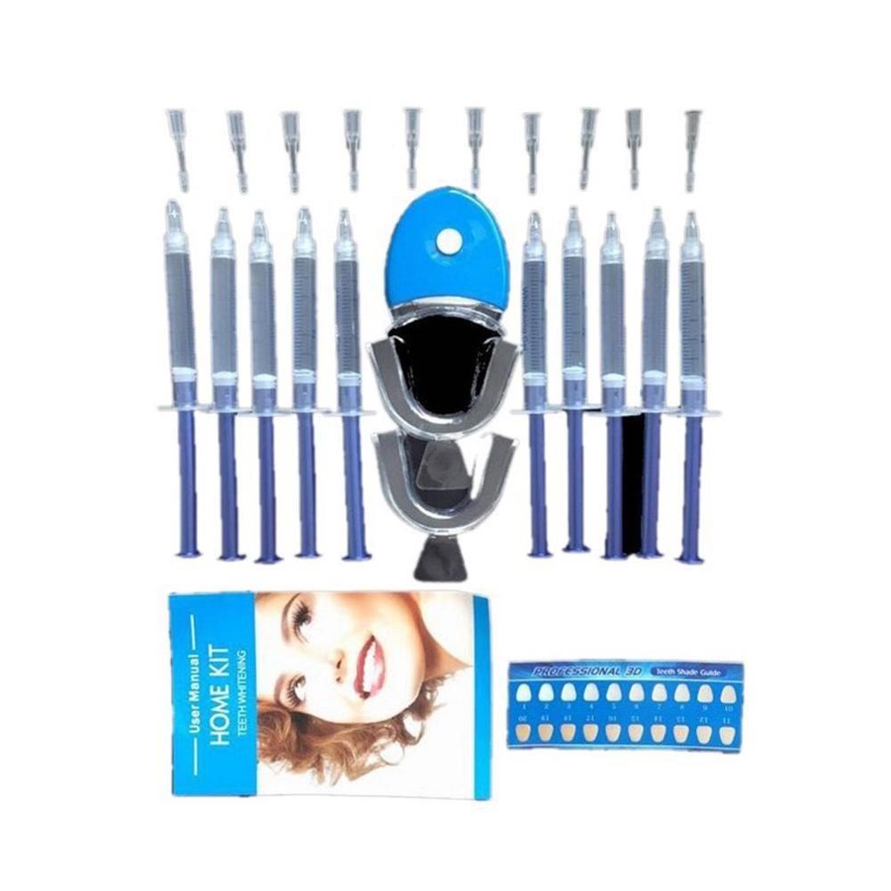 Oral Care Teeth Whitening Set Cold Light box Teeth Whitening Gel 10 Pack Blu-Ray Beauty Gel - ebowsos