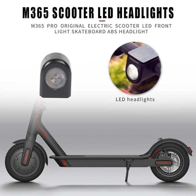Original Headlight Lamp Led Light Front Lamp Replacement Skateboard For Xiaomi Mijia M365 PRO Electric Scooter Parts-ebowsos