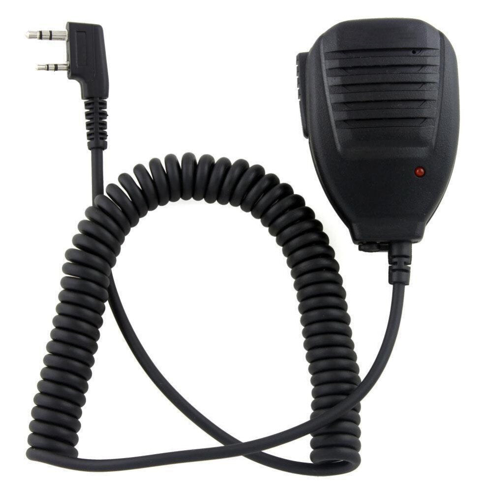 Original Portable PTT Handheld Speaker Two Way Radio Speaker Microphone for walk talkie for Baofeng UV 5R 5RA 5RE 5R Plus New - ebowsos