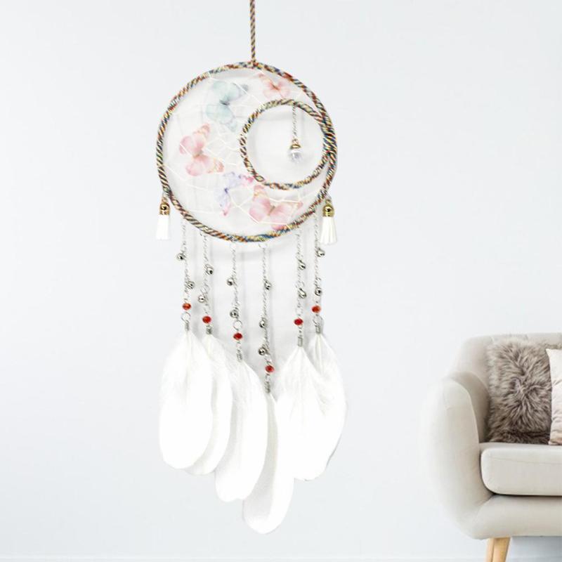 Originality Wall Hanging Decoration Butterfly Dreamcatcher Fine Workmanship Perfect Flawless Wedding Party Gifts DIY Ornament - ebowsos