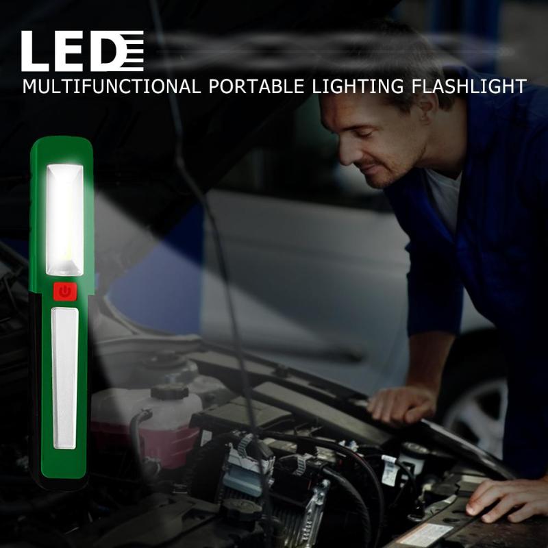 Outdoor Camping Spotlight Protable COB Handheld Work Lamp Magnetive LED ...
