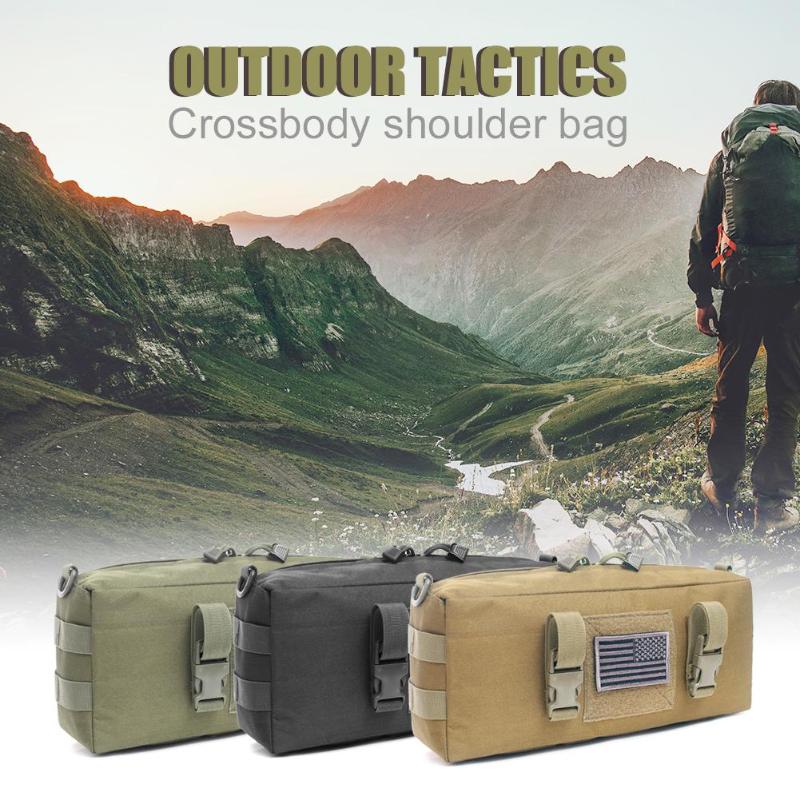 Outdoor Hiking Climbing Bags Shoulder Bag Travel Sports Waterproof Pouch-ebowsos