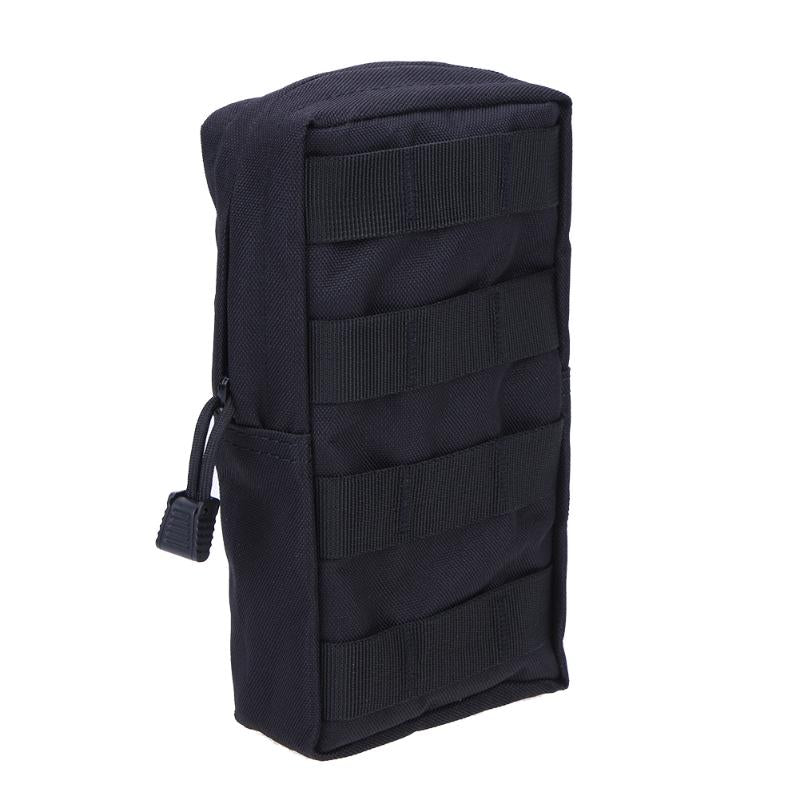 Outdoor Military Tactical Molle Pockets Bag Fans Zipper Waist Running Pouch Travel Camping Bags Soft back tactical belt molle-ebowsos