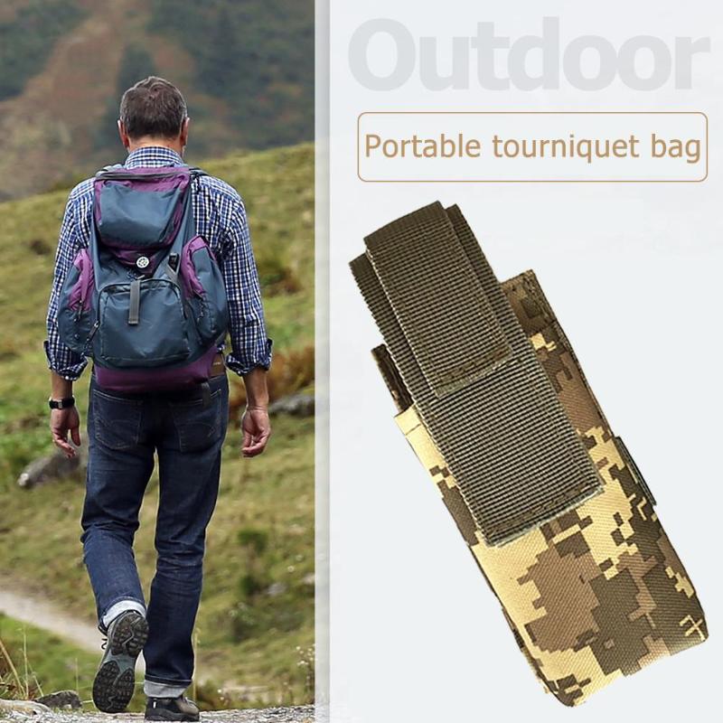 Outdoor Nylon Tourniquet Storage Bag Carrier Package Portable Accessories-ebowsos