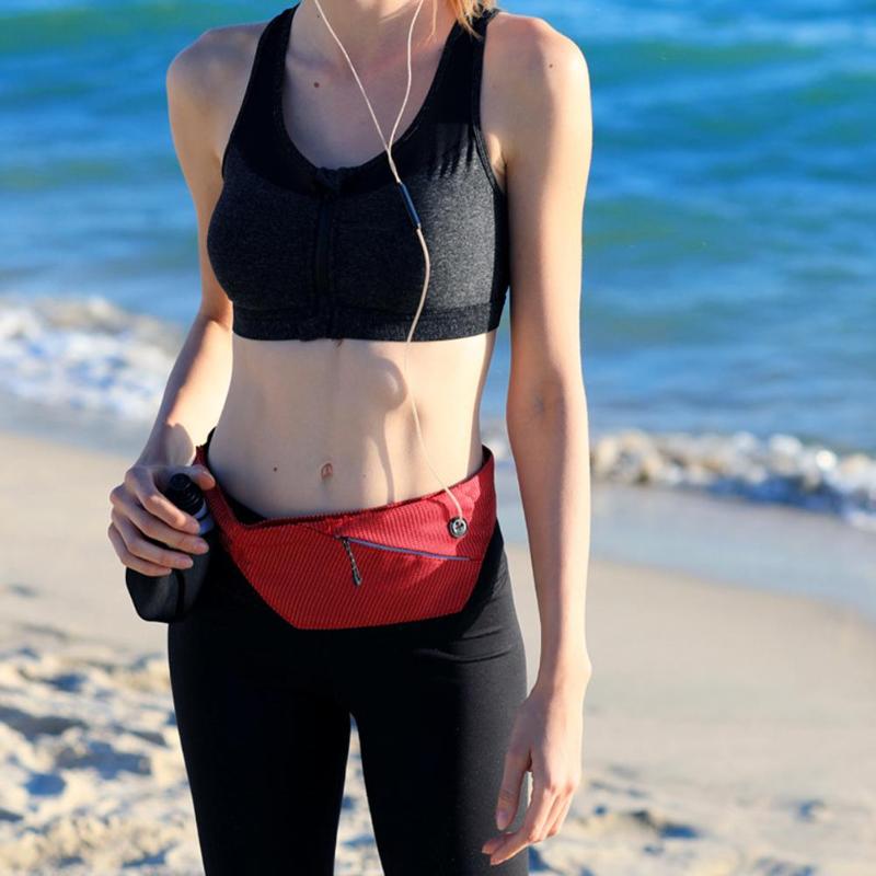 Outdoor Running Single Kettle Waist Belt Bag Portable Fitness Sports Packs-ebowsos