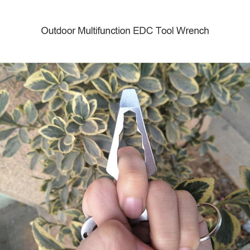 Outdoor Self Defense Spike Multifunction EDC Tool Wrench Bottle Opener-ebowsos