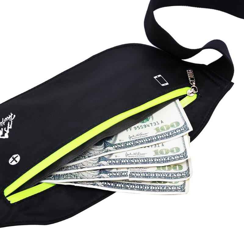 Outdoor Sport Waist Bag Belt Pouch Waterproof Nylon Belt Pouch Multifunction Running Pocket Case Arm Band Pack Universal Mobile-ebowsos