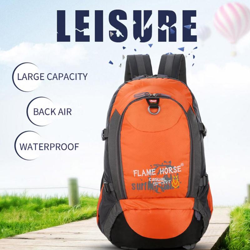 Outdoor Sports Backpacks Large Capacity Waterproof Climbing Travel Knapsack-ebowsos