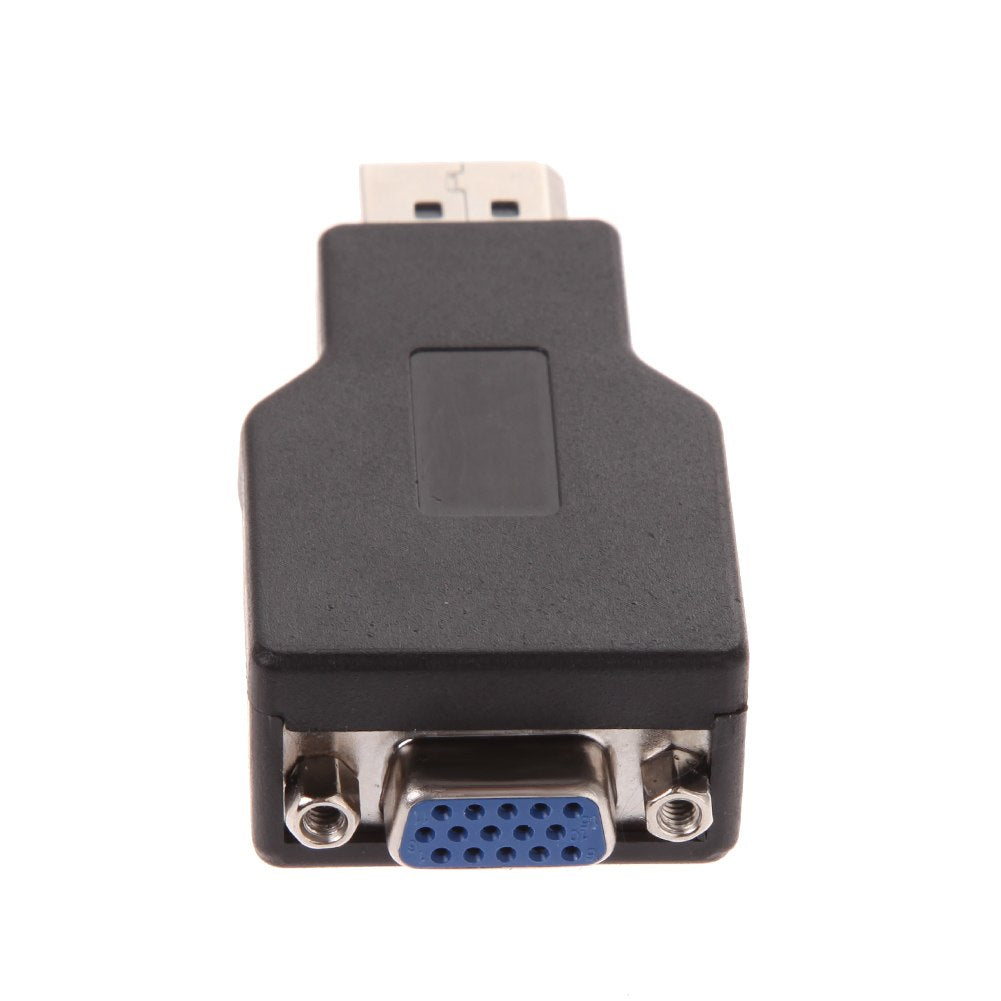 PC Display Port DP Male to VGA 15Pin Female Converter Adapter Cable Connector Computer Adapter Black New Promotion - ebowsos