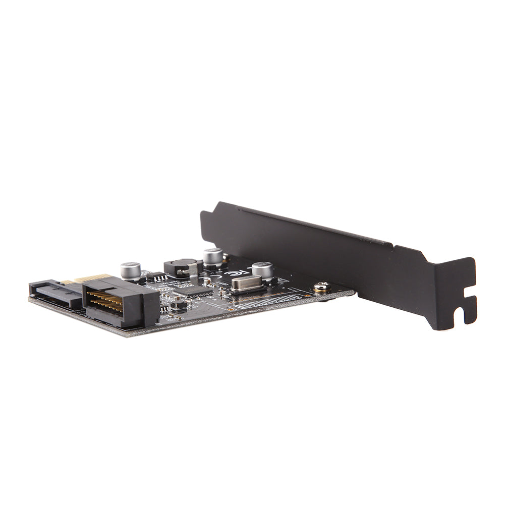 PCI-E Express USB 3.0 19 pin Connector and 15-pin SATA Power Expansion Controller Adapter Card - ebowsos