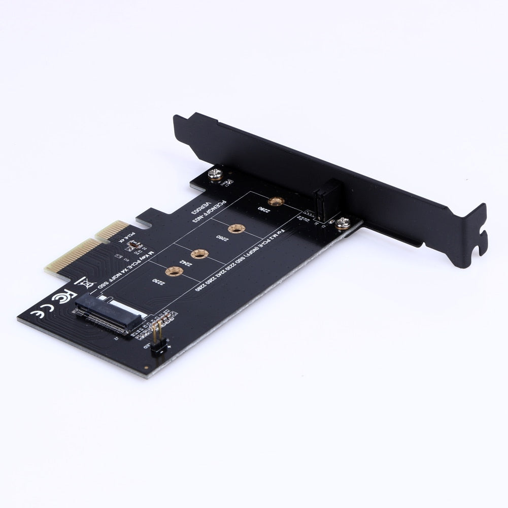 PCI Express 4x to M Key M.2 SSD Slot Adapter For M.2 PCI-E SSD (NGFF) SSD 2230 2242 2260 Card M Key PCI-E X4 NG Adapter Card - ebowsos