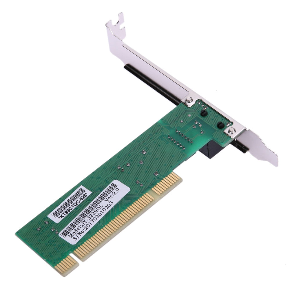 PCI Realtek RTL8139D 10/100M 10/100Mbps RJ45 Ethernet Network Lan Card Adap HIgh Quality Network PCI Card - ebowsos
