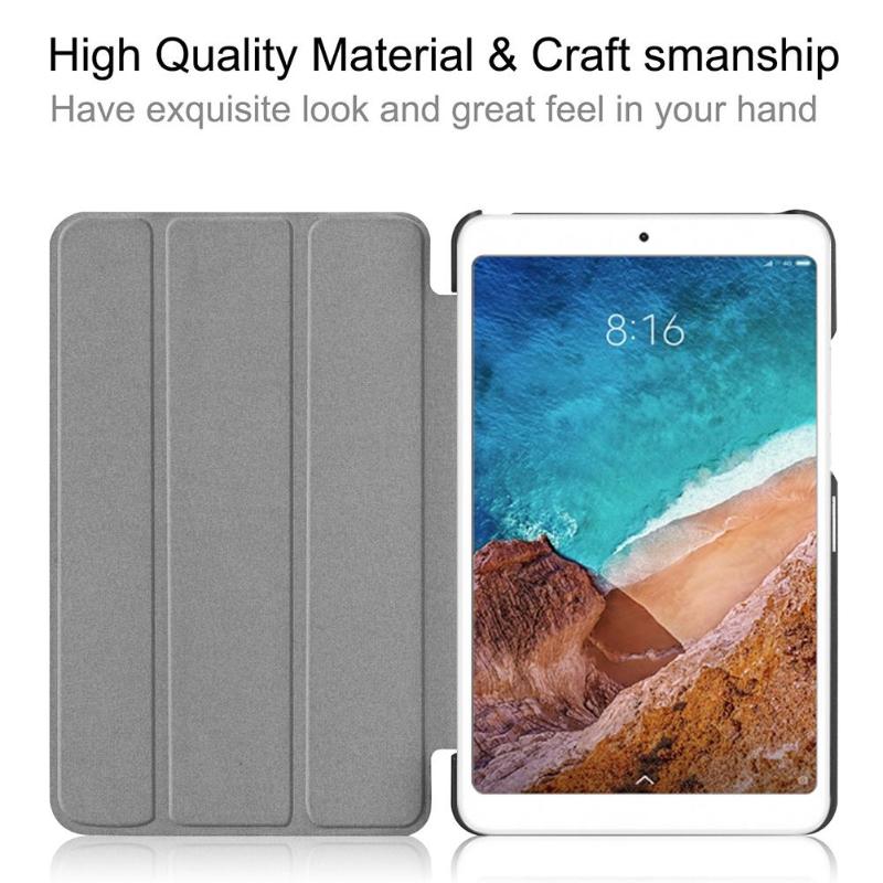 PU Leather Cover Case For Xiaomi Mi Pad 4 MiPad4 8 inch Tablet Protective Smart Case for xiaomi Mi Pad4 Mipad 4 8.0" case cover - ebowsos