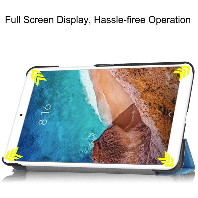PU Leather Cover Case For Xiaomi Mi Pad 4 MiPad4 8 inch Tablet Protective Smart Case for xiaomi Mi Pad4 Mipad 4 8.0" case cover - ebowsos