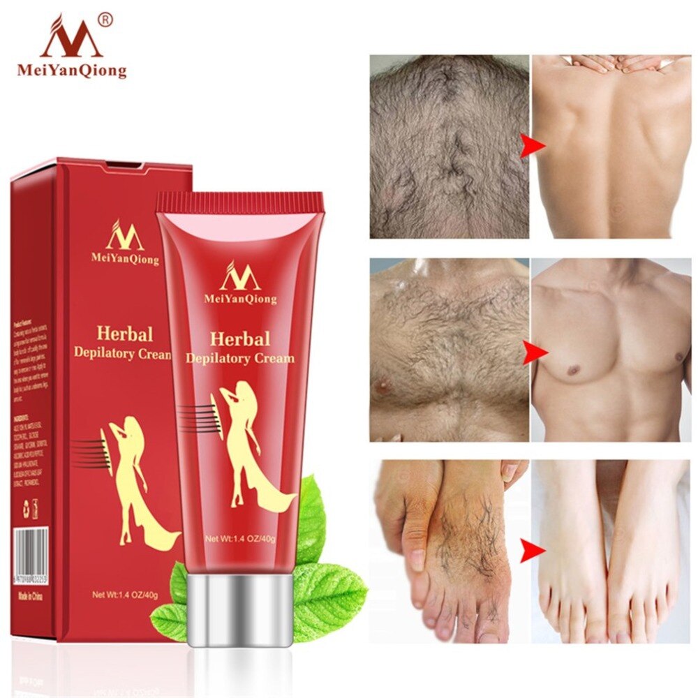 Painless Depilatory Cream Legs wax for depilation Cream Hair Removal Armpit Hair Removal Cream For Women&Men facial body Wax - ebowsos