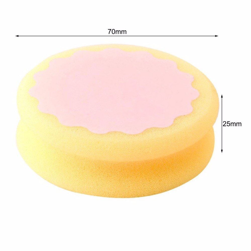 Painless Hair Removal Depilation Sponge Double-sided Pad Round Shape Waxing Polishing Face Arm Leg Hair Removal Tool - ebowsos
