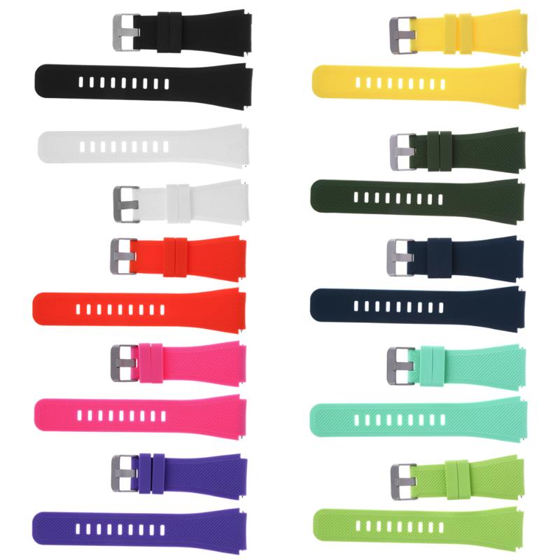 Perfect Gift New Fashion Sports Silicone Bracelet Strap Band For Samsung Gear S3 Watch L3FE - ebowsos
