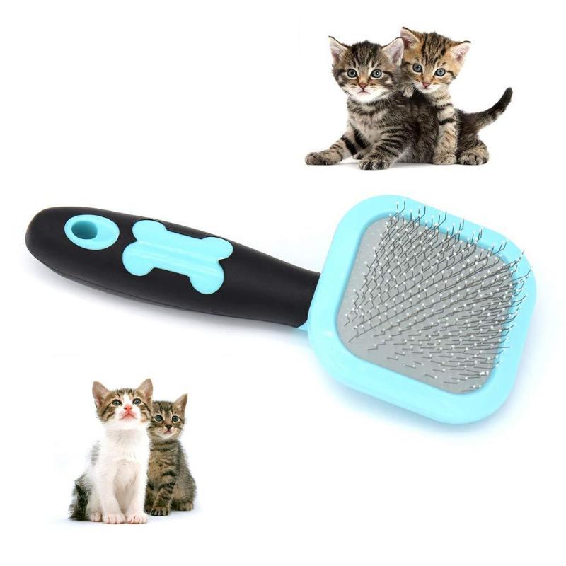 Pet Grooming Tools 360 Degree Rotatable Massage Comb for Short Long Hair Dog Cat Necessary Household Pets Cleaning Gadgets - ebowsos