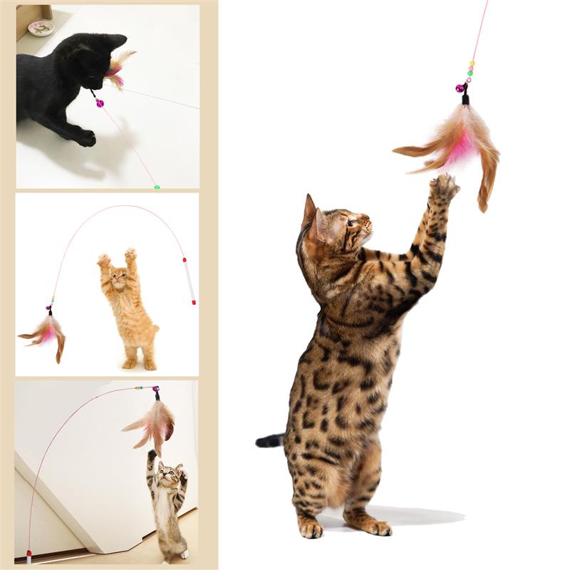 Pet Toy Set Collapsible Funny Playing Tunnel Toys Pet Tube Toys Cat Toys with Hanging Bell for Kittens 12PCS-ebowsos