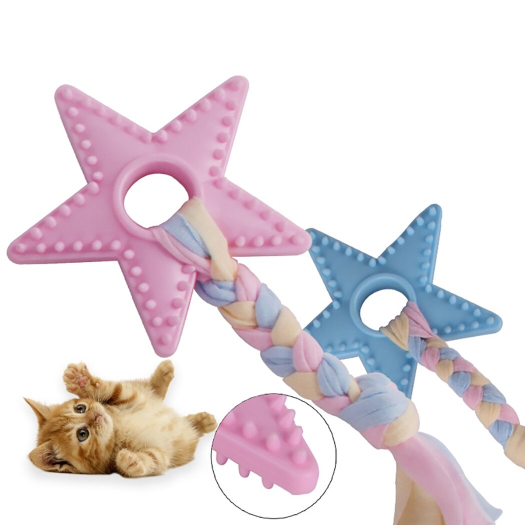 Pet Toys Dogs Pet Supplies Pet Dog Puppy Cotton Chew Cute Star Toy Durable Braided Rope Funny Tool For Dog Puppies Pet Supplies-ebowsos