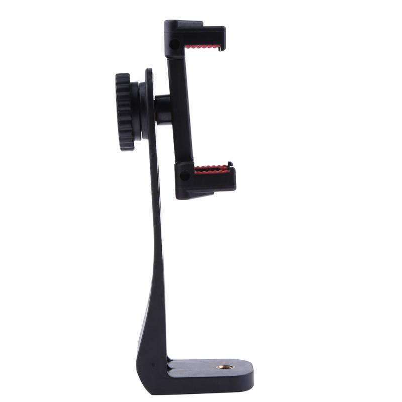Phone Clip Universal Mobile Phone Tripod Mount Vertical Bracket Holder Smartphone Clip Clamp 360 Degree Adapter for iPhone X - ebowsos