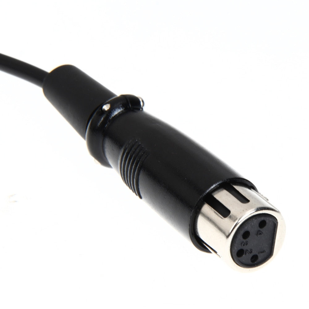 Photo Studio Accessories D-Tap Male to Female 4-Pin XLR Cable Power Supply Battery Adapter for Photography Power - ebowsos