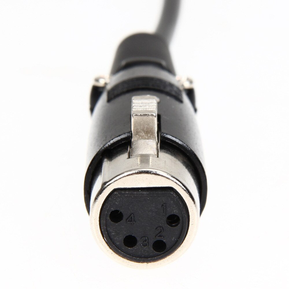 Photo Studio Accessories D-Tap Male to Female 4-Pin XLR Cable Power Supply Battery Adapter for Photography Power - ebowsos