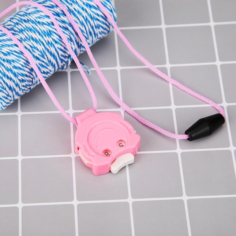 Plastic Needle Crafts Crochet Knitting Sewing Row Counter with Hanging Rope - ebowsos