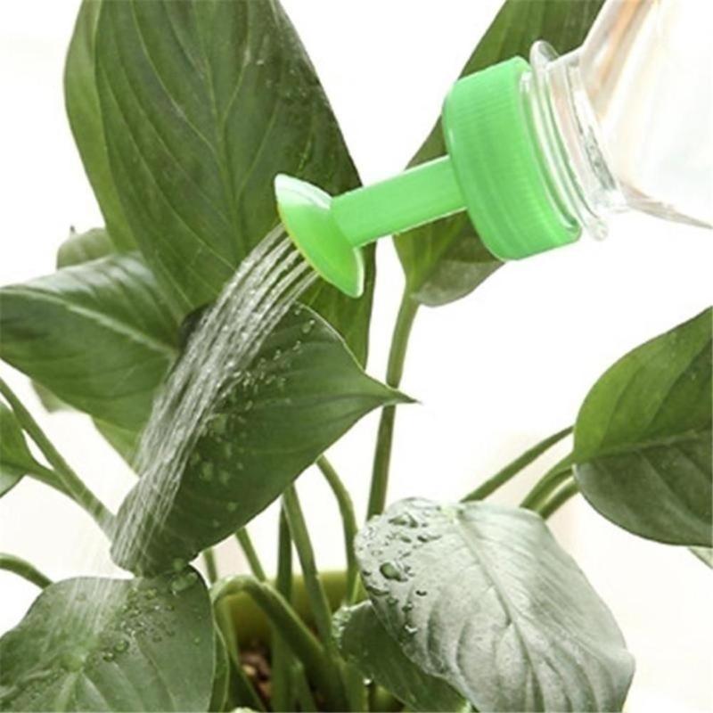 Plastic Portable Home Pot Watering Bottle Water Cans Small Sprinkler Nozzle Garden Watering Nozzles for Flowerpot - ebowsos